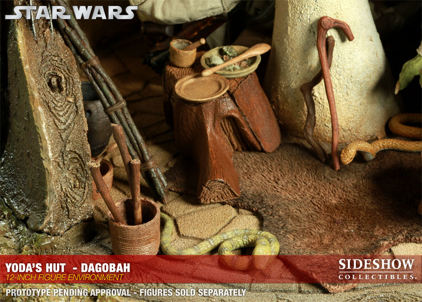 Star Wars Yodas Hut - Dagobah Sixth Scale Figure Accessory  View 3