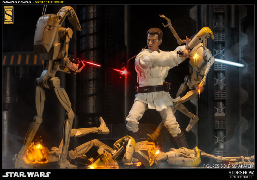 Star Wars Obi-Wan Kenobi: Jedi Padawan Sixth Scale Figure  View 2