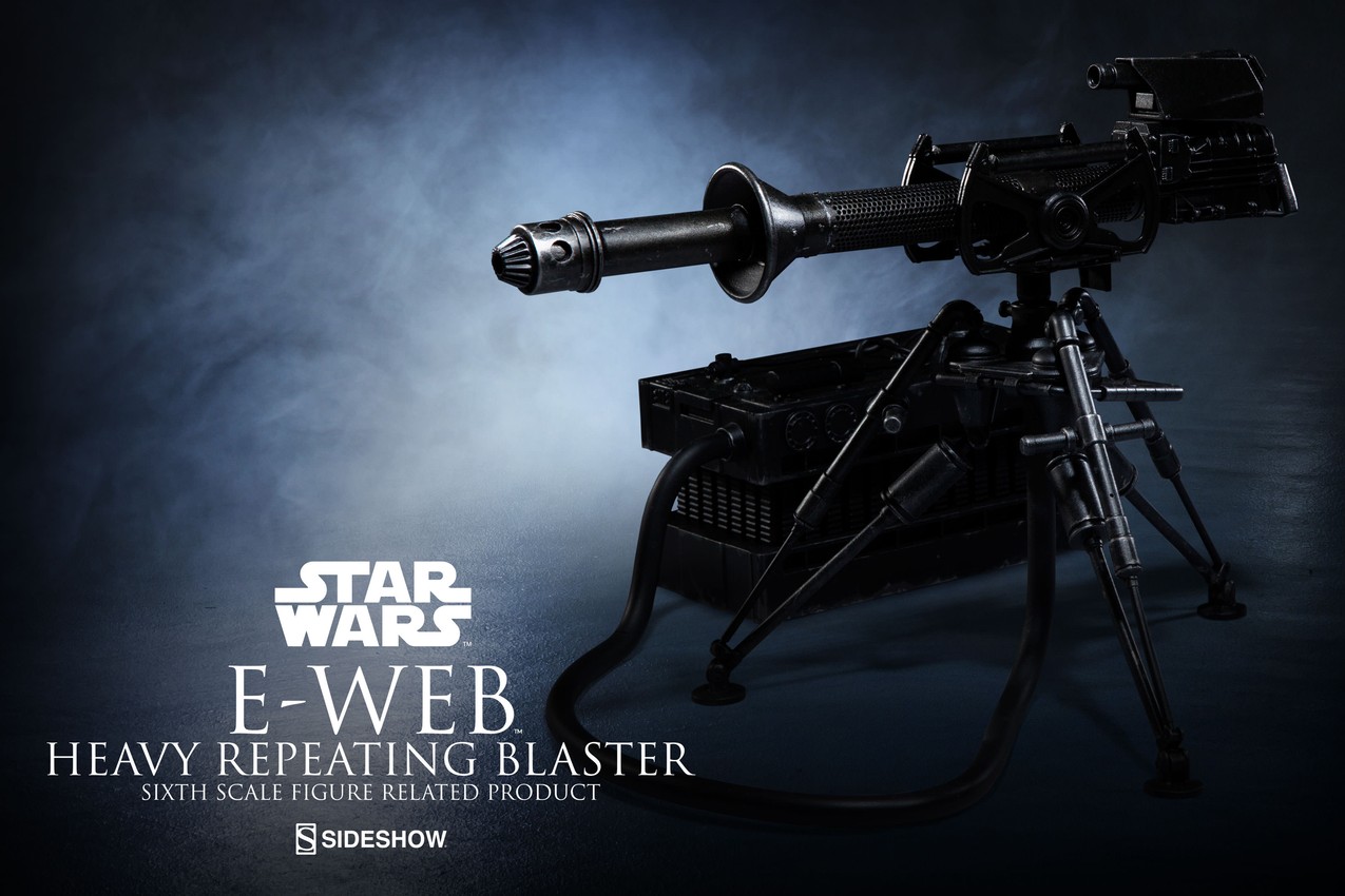 Star Wars E-Web Heavy Repeating Blaster Sixth Scale Figure Accessory  View 1
