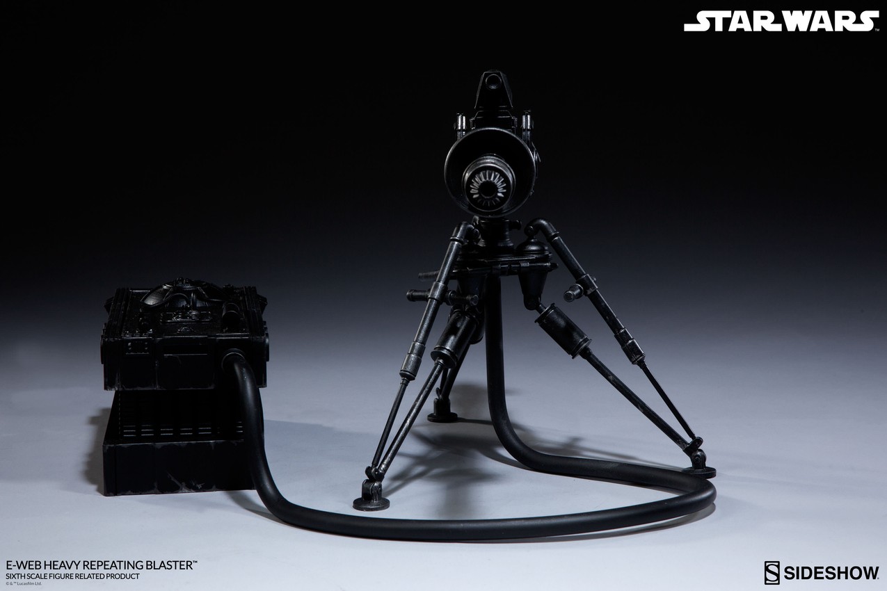 Star Wars E-Web Heavy Repeating Blaster Sixth Scale Figure Accessory  View 2
