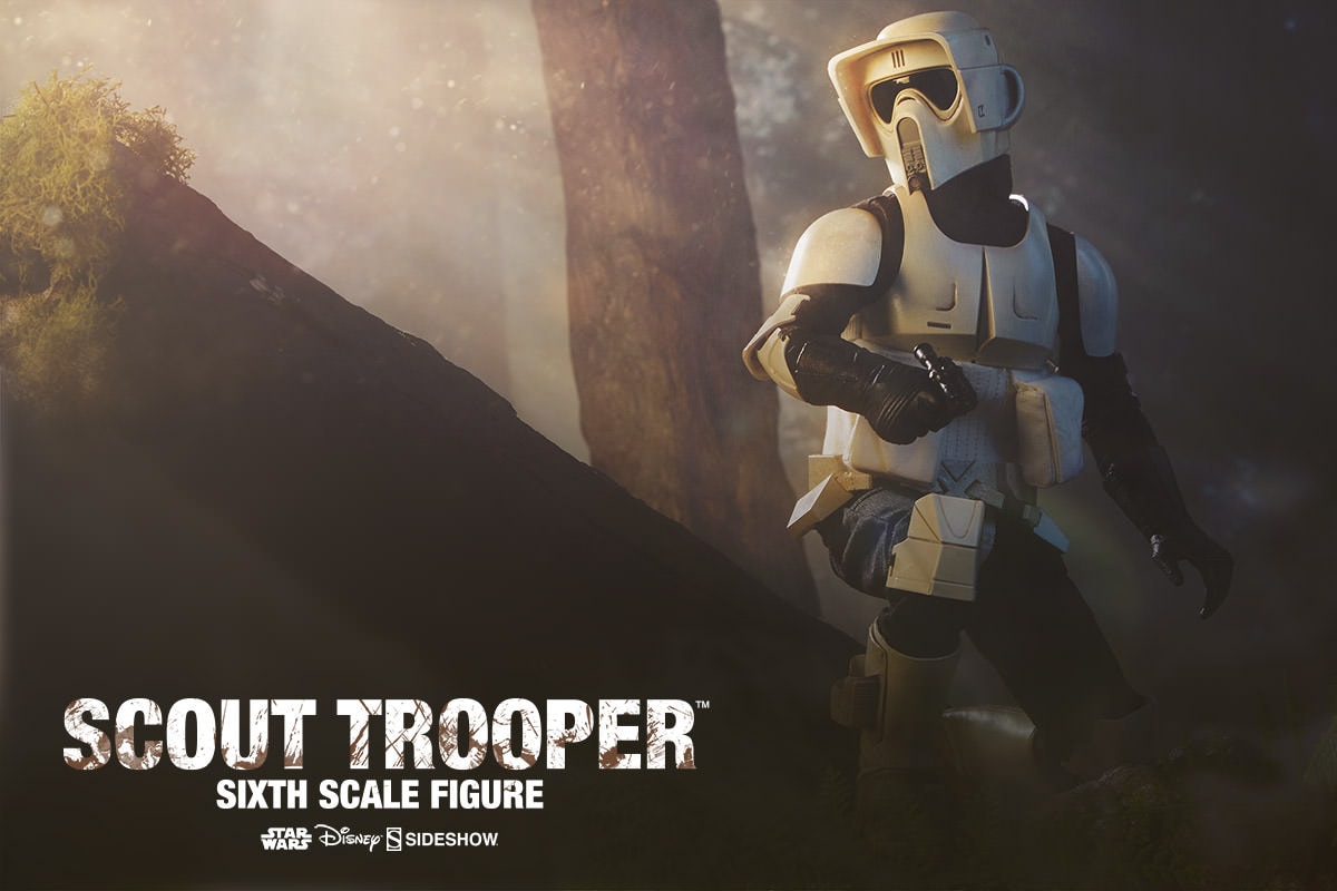 Star Wars Scout Trooper Sixth Scale Figure  View 1