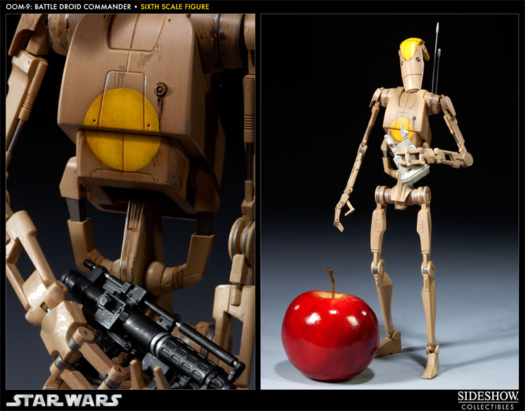 OOM-9 Battle Droid Commander by Sideshow Collectibles