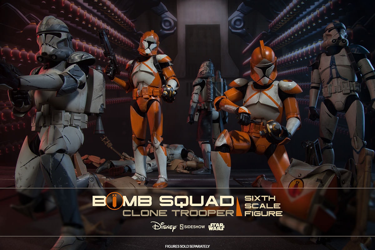 Star Wars Bomb Squad Clone Trooper: Ordnance Specialist Sixth Scale Figure  Collector Edition  View 1