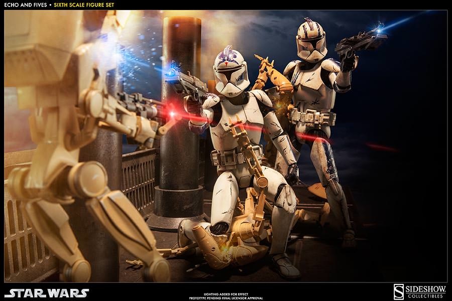 Clone Troopers: Echo and Fives- Prototype Shown