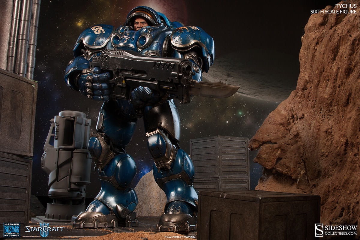 Starcraft Tychus Sixth Scale Figure - Prototype Shown View 2