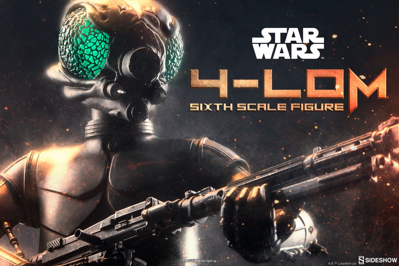 Star Wars 4-LOM Sixth Scale Figure by Sideshow Collectibles