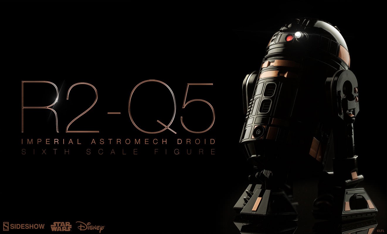 Star Wars R2Q5 Imperial Astromech Droid Sixth Scale Figure - Prototype Shown View 1