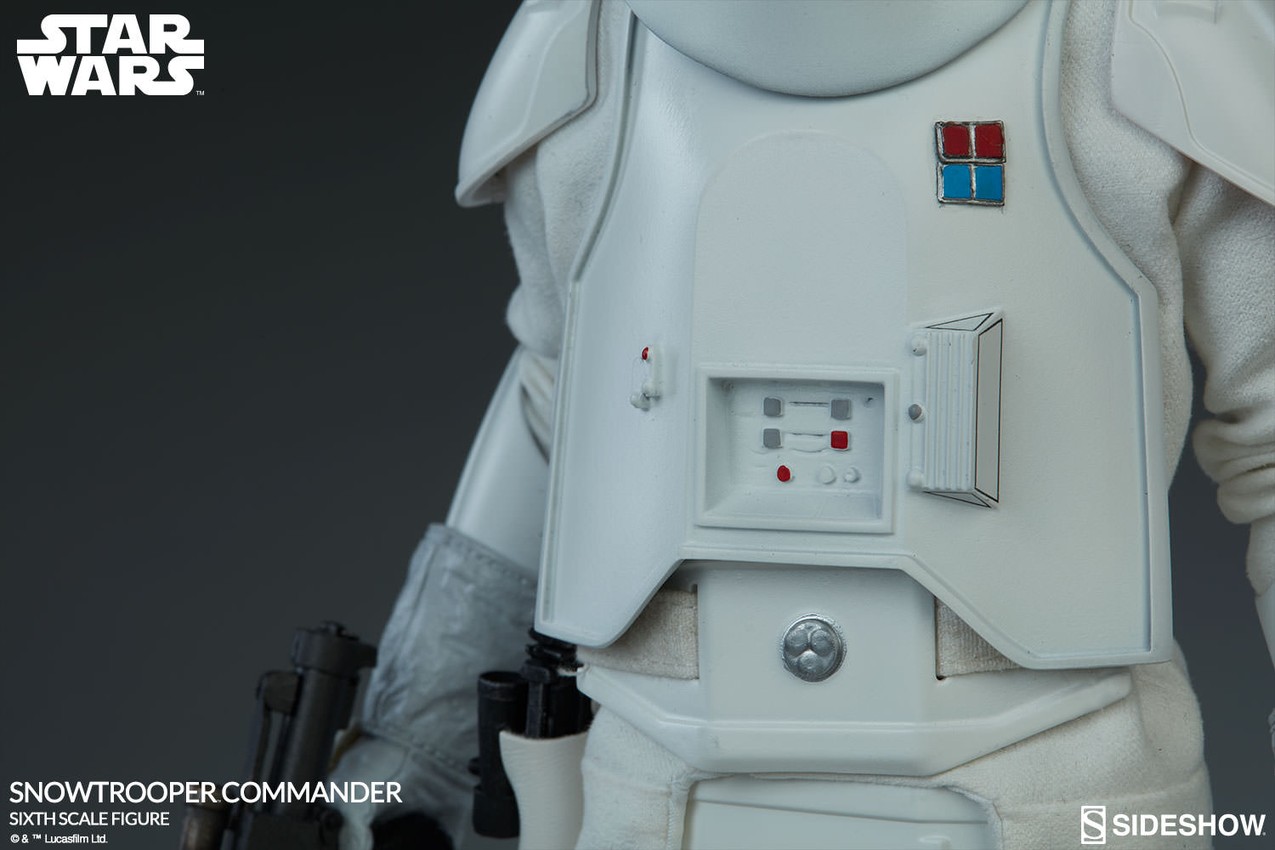 Star Wars Snowtrooper Commander Sixth Scale Figure - Prototype Shown View 5