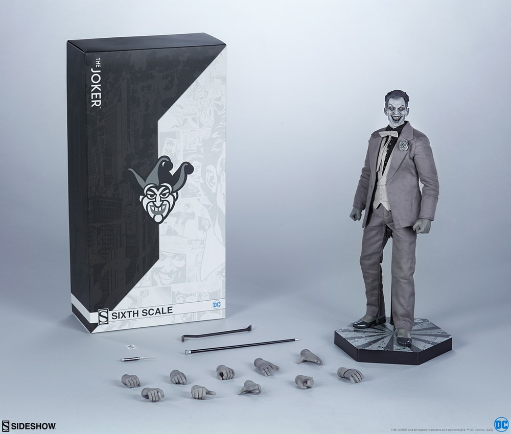 The Joker (Noir Version) Sixth Scale Figure by Sideshow