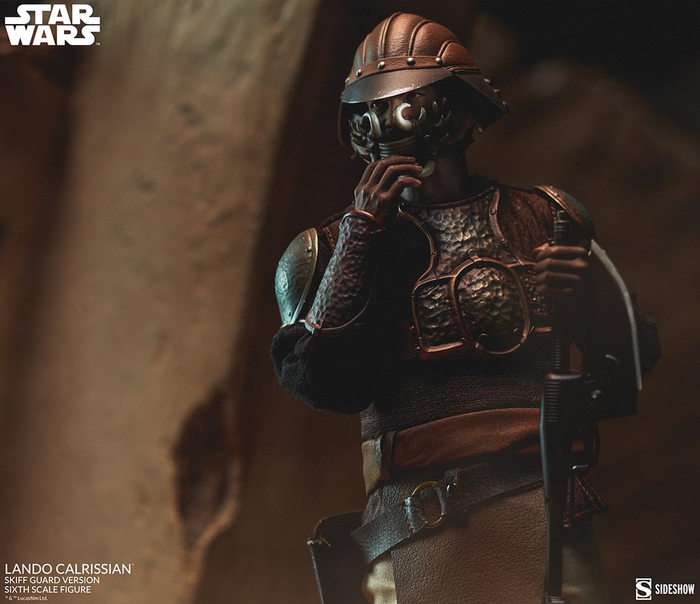 Star Wars Lando Calrissian (Skiff Guard Version) Sixth Scale Figure  View 4