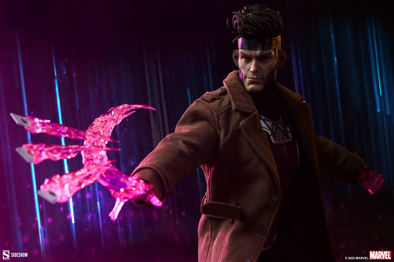 Marvel X-men Gambit Deluxe Sixth Scale Figure By Sideshow Collectibles