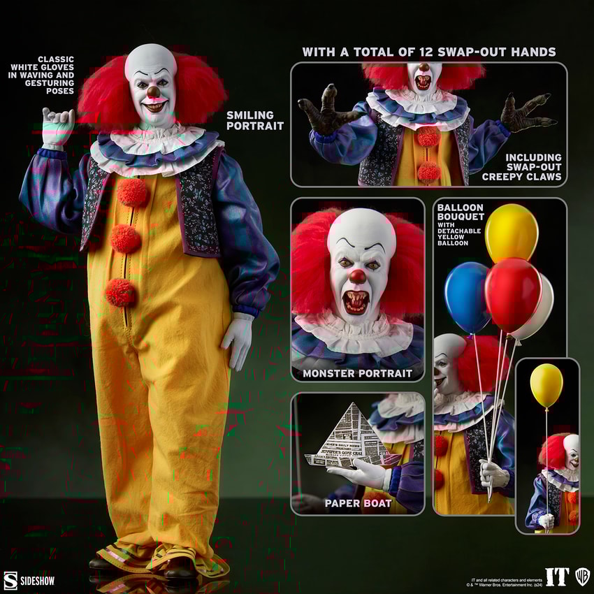 Pennywise Sixth Scale Figure by Sideshow Collectibles