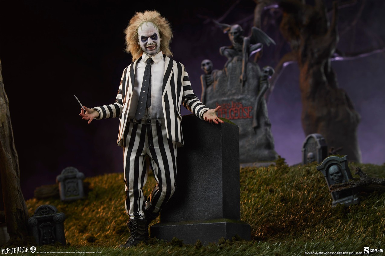 日本に Beetlejuice Collectibles Sideshow by Figure Scale Sixth その他