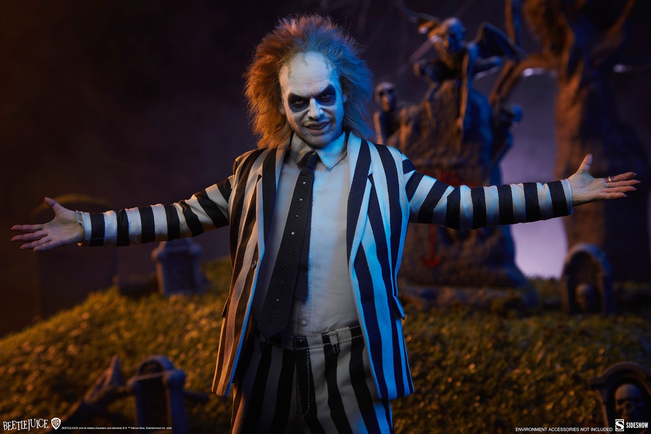 冬ギフト  Scale Sixth Beetlejuice Figure Collectibles Sideshow by その他