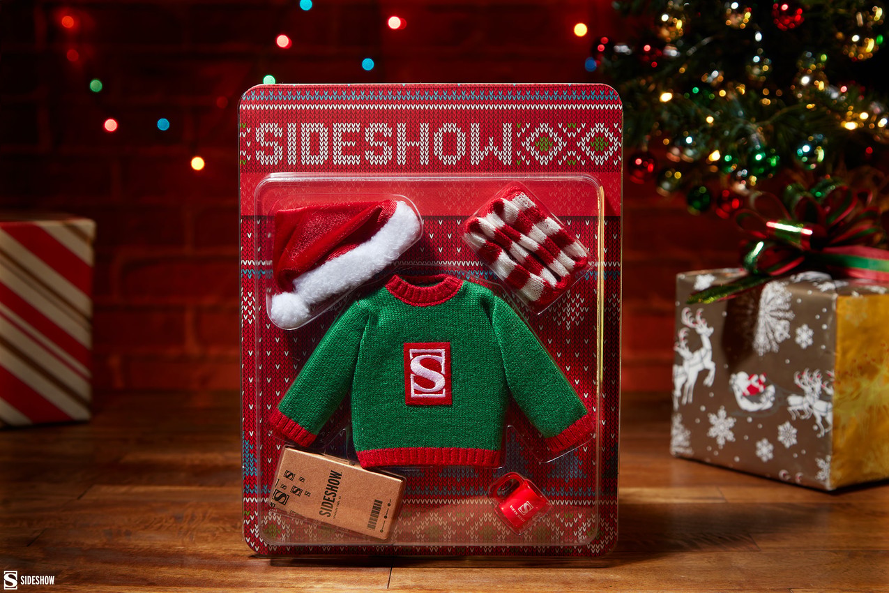 Sideshow Collectibles Sideshow Holiday Sweater Set Sixth Scale Figure Accessory - Prototype Shown View 1