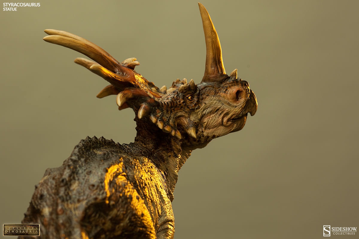 Dinosauria Styracosaurus Statues - Prototype Shown View 6