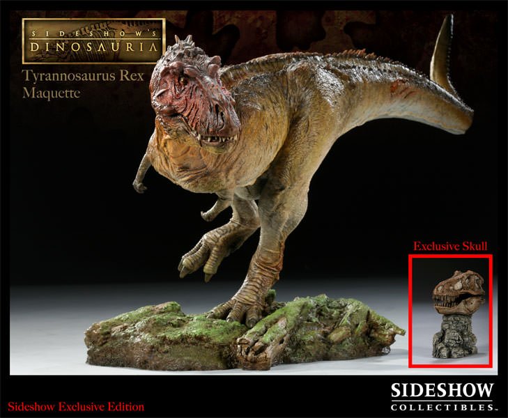 Dinosauria Tyrannosaurus Rex Maquette  View 1