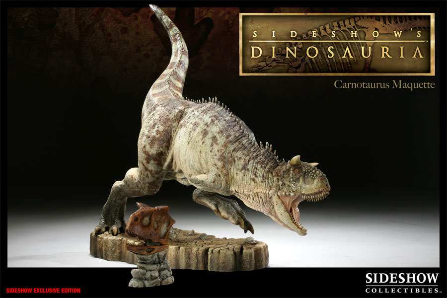 Dinosauria Carnotaurus Maquette  View 1