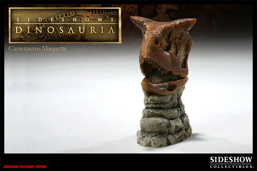 Dinosauria Carnotaurus Maquette  View 2