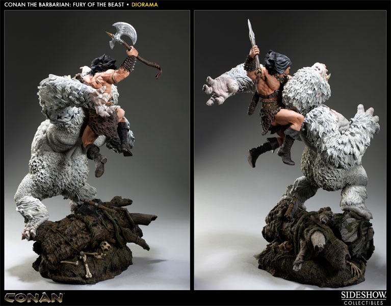 Conan Conan the Barbarian: Fury of the Beast Polystone Diorama  Collector Edition - Prototype Shown View 6