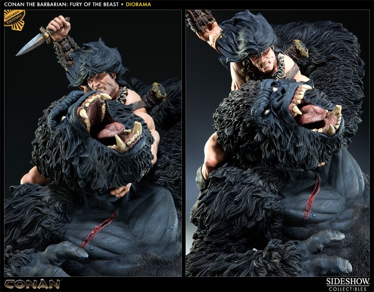 Conan Conan the Barbarian: Fury of the Beast Polystone Diorama by 