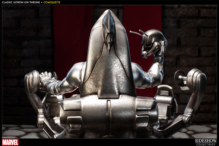 Marvel Classic Ultron on Throne Polystone Statue  Collector Edition - Prototype Shown View 5