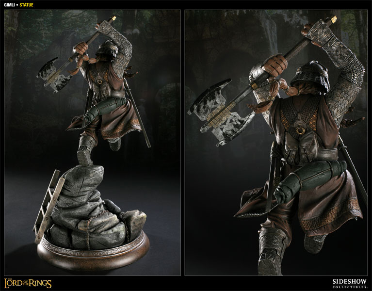 The Lord of the Rings Gimli Polystone Statue  Collector Edition  View 6