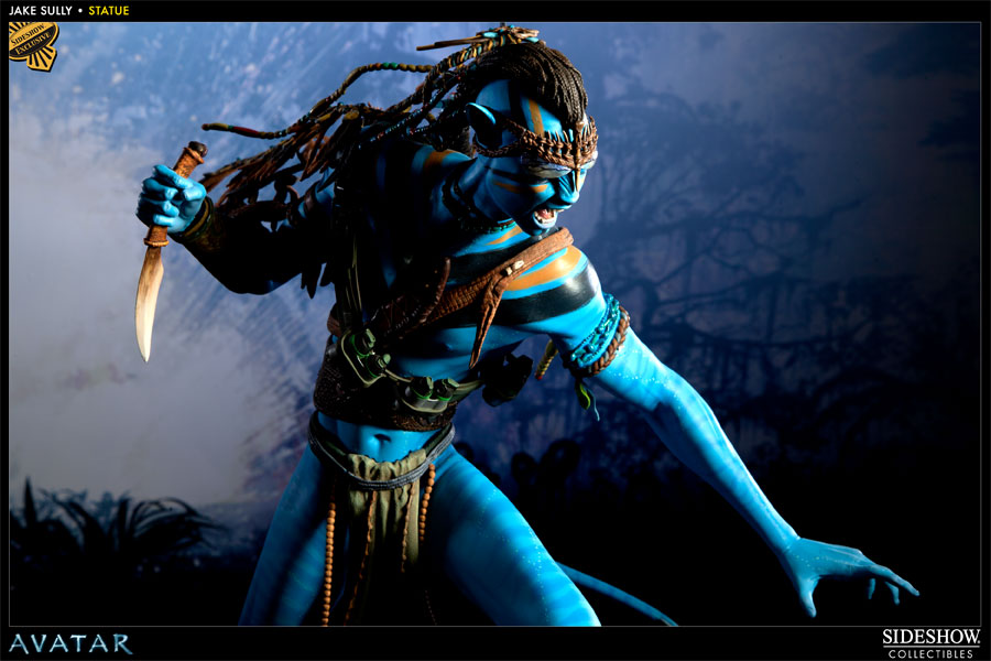 AVATAR Jake Sully Polystone Statue  View 2