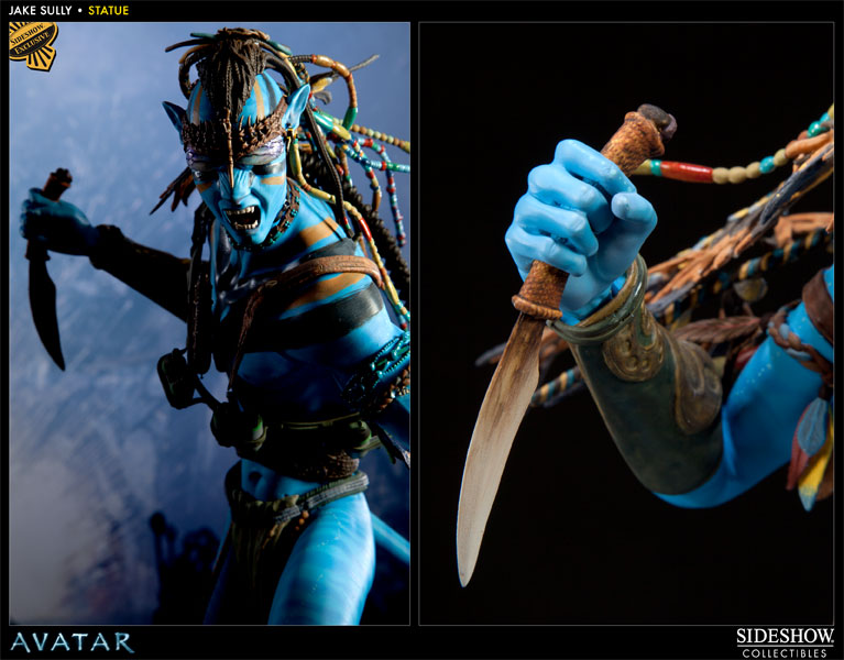AVATAR Jake Sully Polystone Statue  View 3