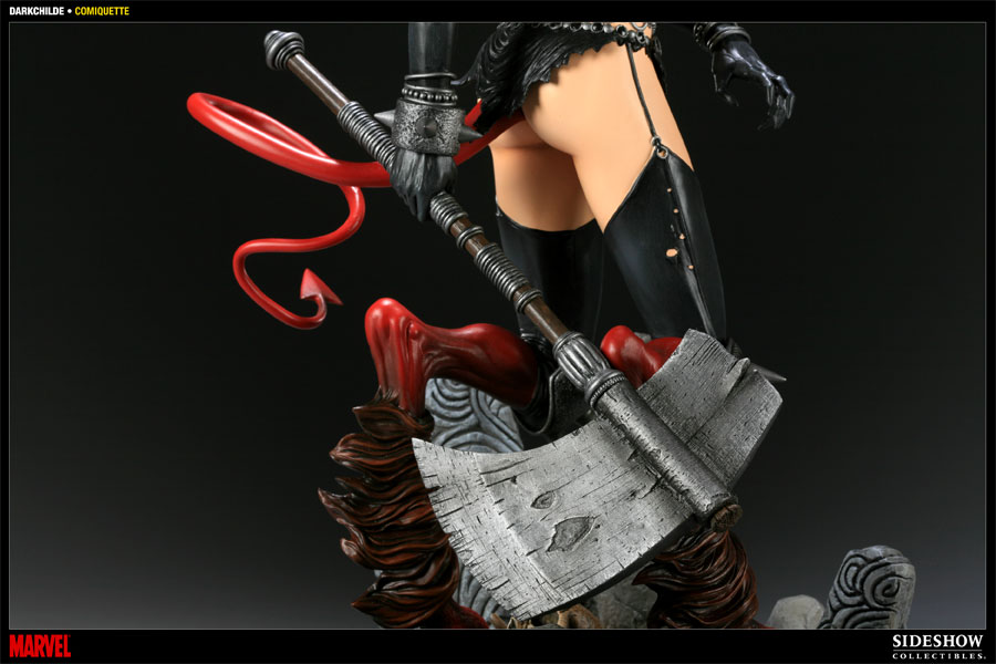 Marvel Darkchilde Polystone Statue  Collector Edition  View 6