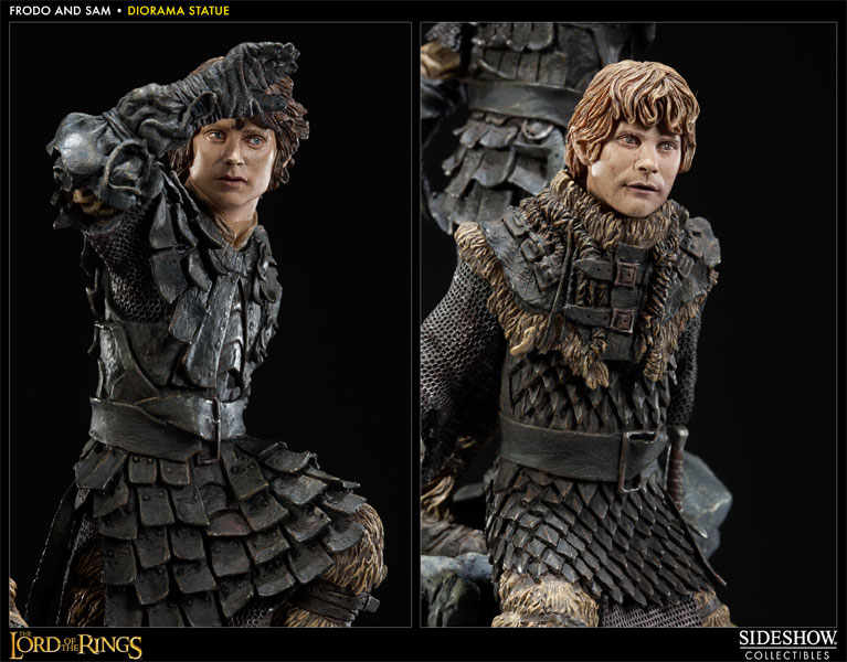 The Lord of the Rings Frodo and Samwise Polystone Statue by