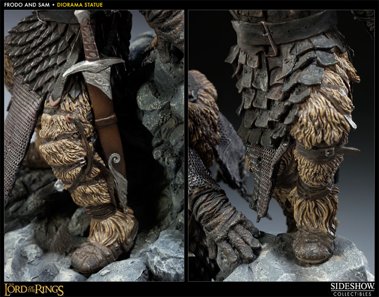 The Lord of the Rings Frodo and Samwise Polystone Statue by