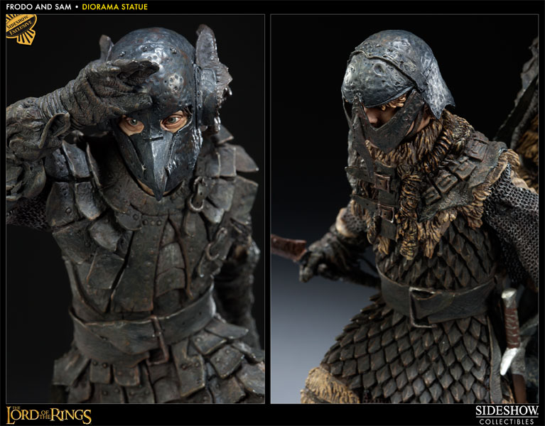 The Lord of the Rings Frodo and Samwise Polystone Statue  View 3