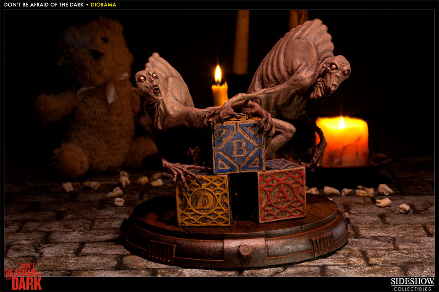 Dont Be Afraid of the Dark Dont Be Afraid of the Dark Polystone Diorama  View 1