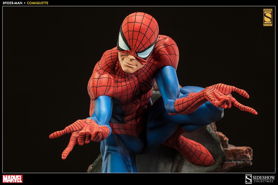 Marvel Spider-Man Polystone Statue  Exclusive Edition  View 3