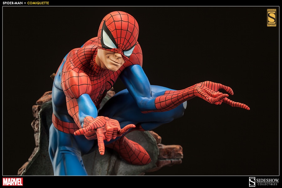Marvel Spider-Man Polystone Statue  Exclusive Edition  View 4