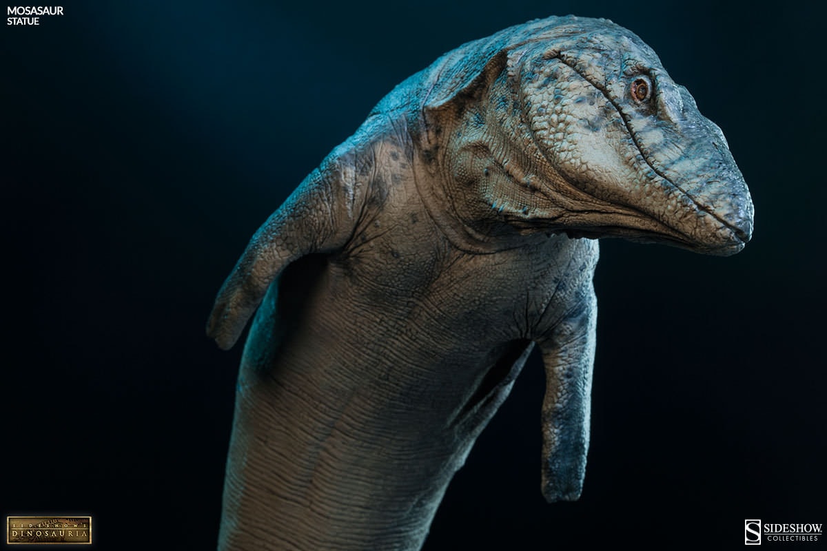 Dinosauria Mosasaur Statues - Prototype Shown View 4