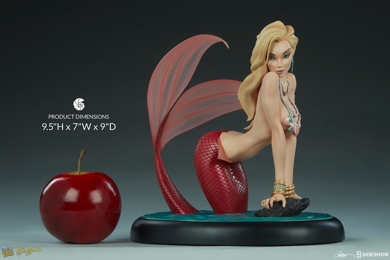 J Scott Campbell The Little Mermaid (Morning) Statues - Prototype Shown View 4
