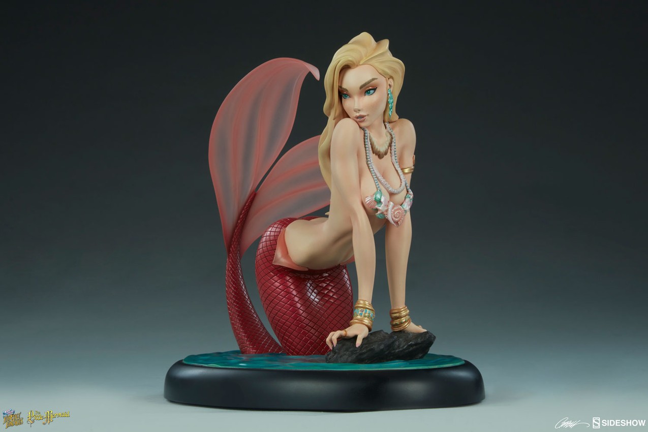 J Scott Campbell The Little Mermaid (Morning) Statues - Prototype Shown View 5