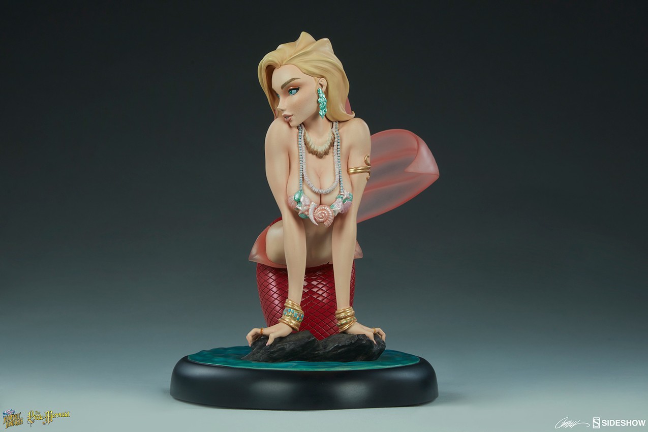 J Scott Campbell The Little Mermaid (Morning) Statues - Prototype Shown View 6