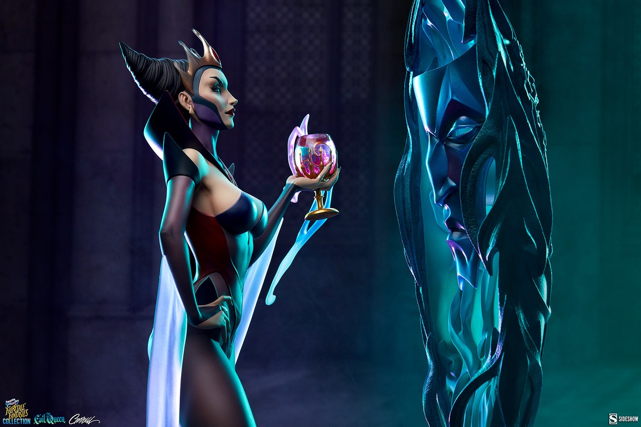J Scott Campbell Evil Queen Deluxe Statues - Prototype Shown View 4