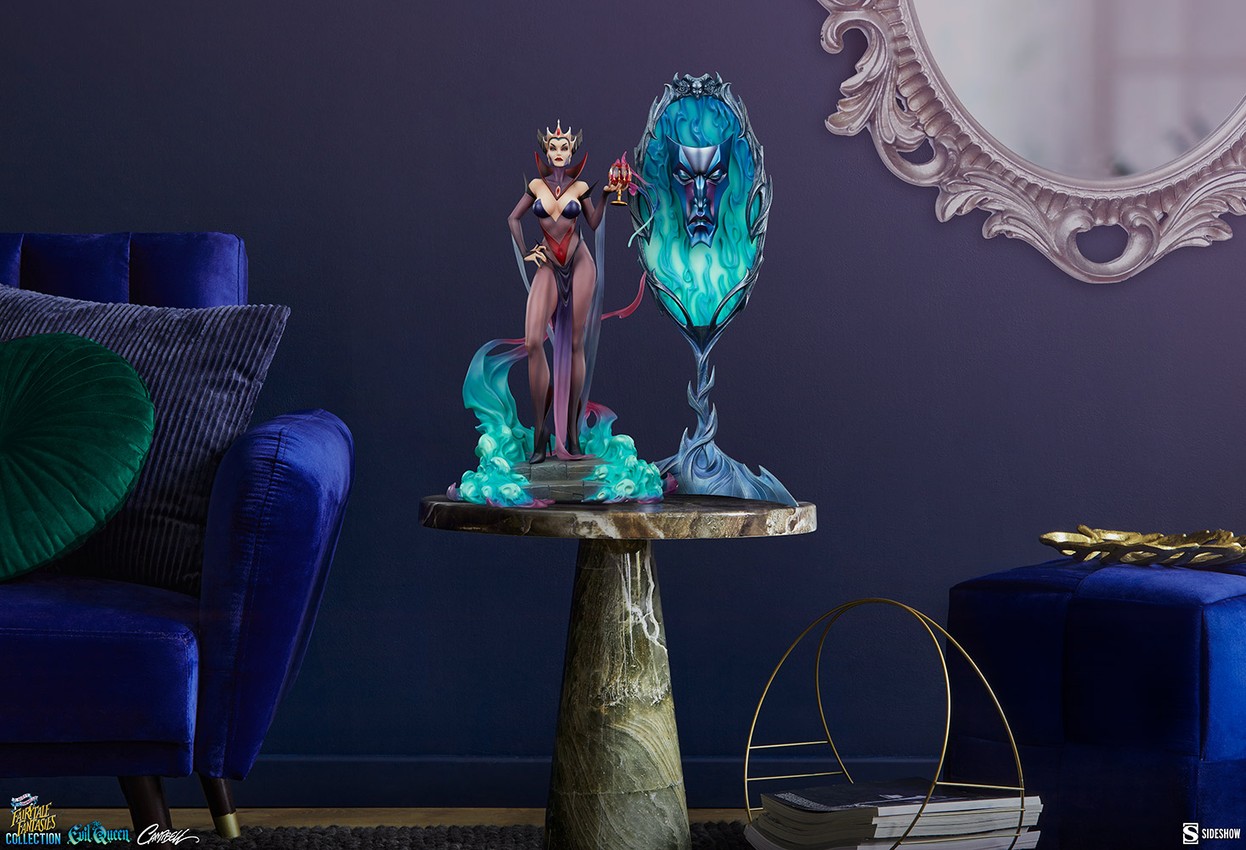 J Scott Campbell Evil Queen Deluxe Statues - Prototype Shown View 6