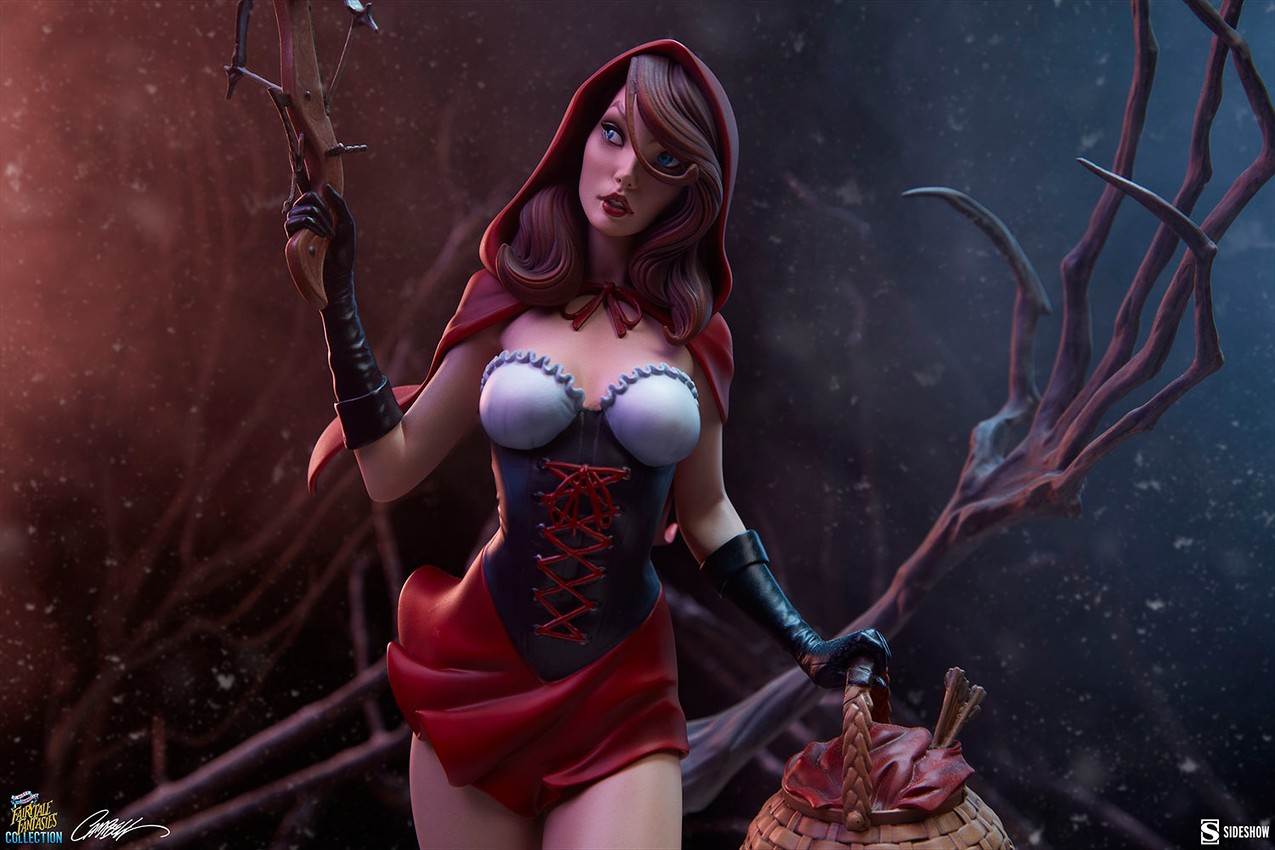 J Scott Campbell Red Riding Hood Statues  Collector Edition  View 3