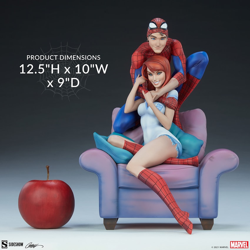Marvel Spider-Man and Mary Jane Maquette  Collector Edition  View 4