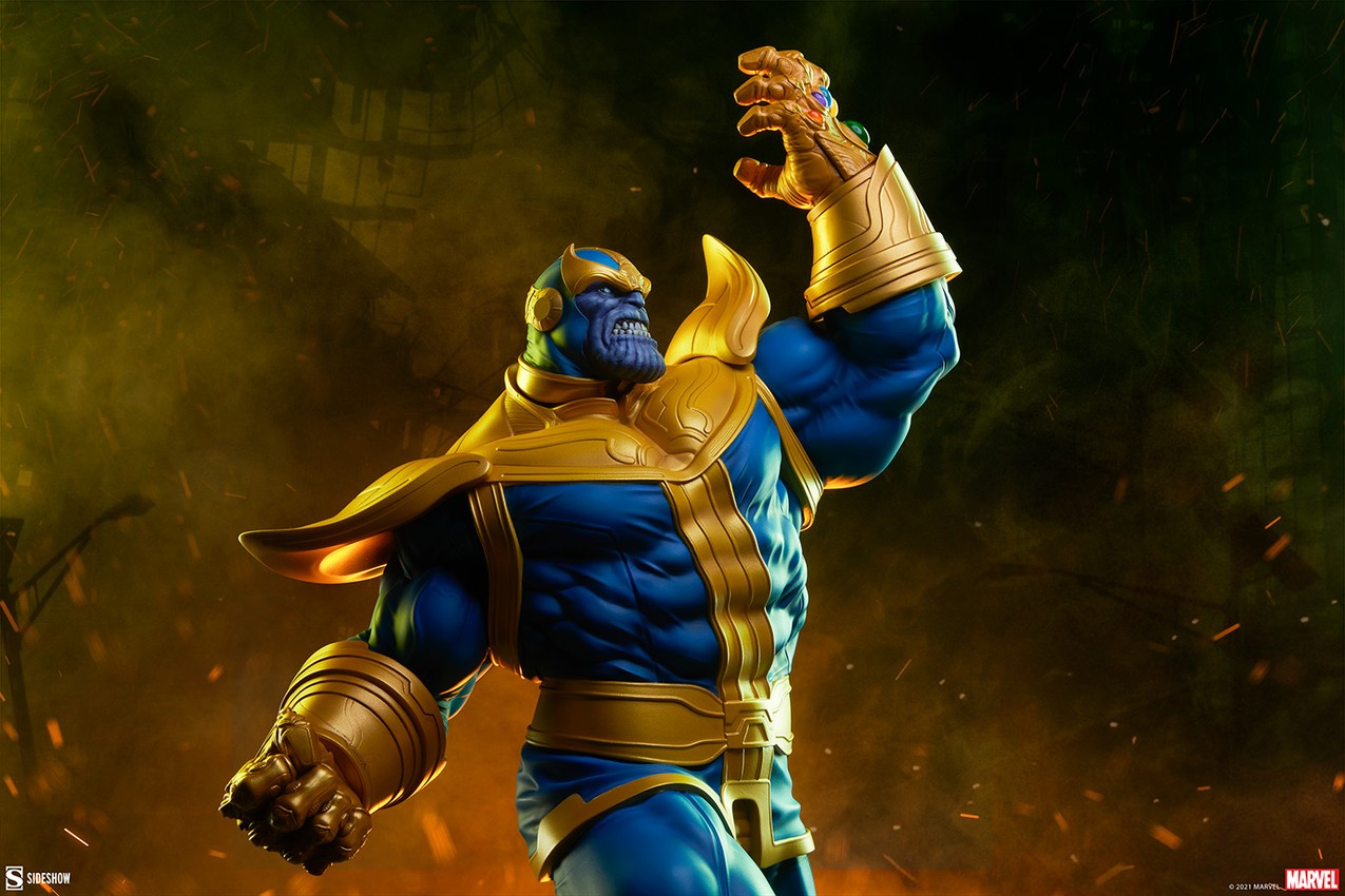 Marvel Thanos (Classic Version) Statues  View 3