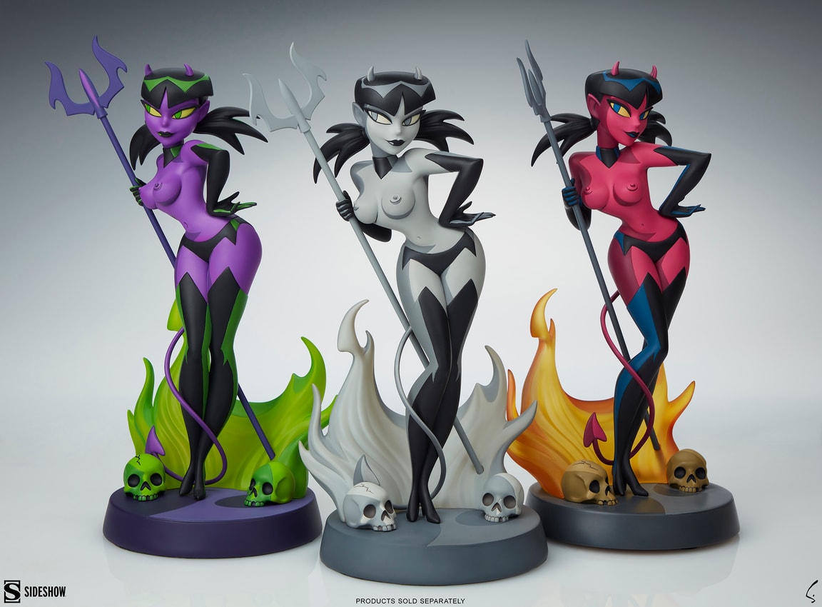 Devil Girl (Black and White Variant) by Sideshow Collectibles