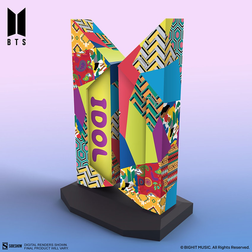BTS Premium BTS Logo: Idol Edition Collectible Logo - Prototype Shown View 6