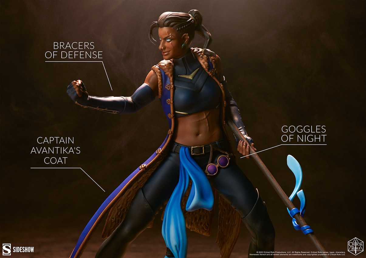 Critical Role Beau - Mighty Nein Statues  View 3