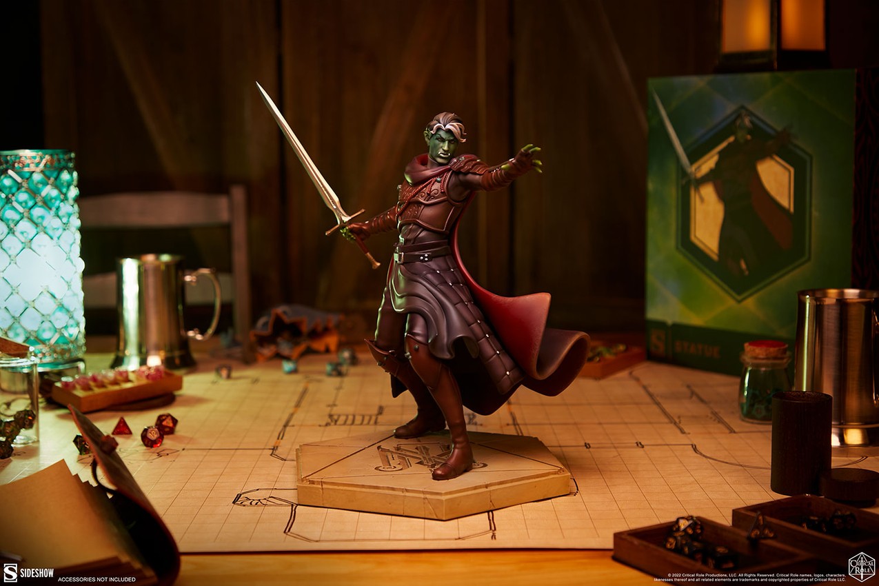 Critical Role Fjord - Mighty Nein Statues - Prototype Shown View 3