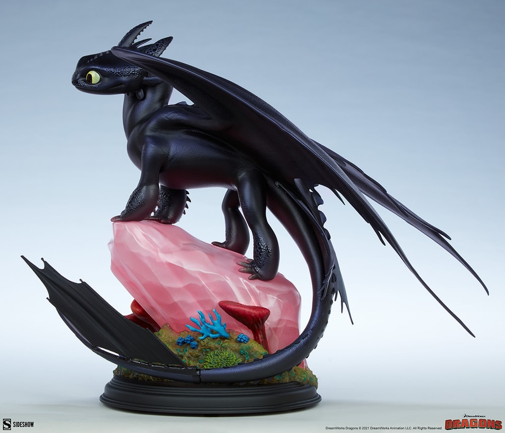 How to Train Your Dragon Toothless Statues - Prototype Shown View 6